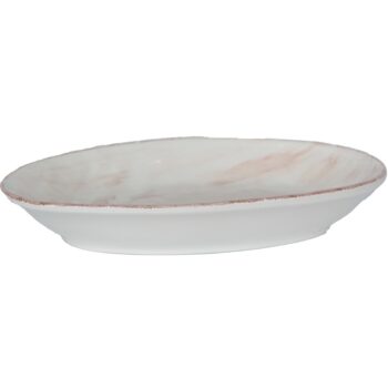 Vassoio da portata in ceramica BIANCO ANTICO - IMPERFETTI