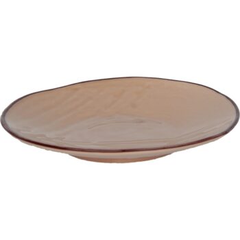 Piatto da portata ceramica ROSA ANTICO - IMPERFETTI