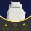 Completo Letto Singolo Cotone Colore Panna - Linea Buonanotte - immagine 4