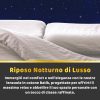 Completo Letto Singolo Cotone Colore Panna - Linea Buonanotte - immagine 3