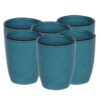 Bicchieri in ceramica TURCHESE - IMPERFETTI - Set 6 Pezzi - immagine 2