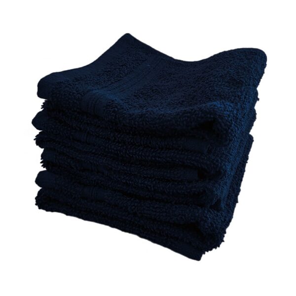ASCIUGAMANI 100% COTONE - SET 4 PEZZI BLU