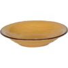 Piatto fondo ceramica GIALLO - IMPERFETTI