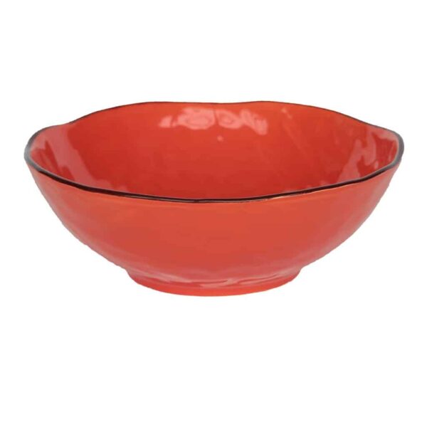 Insalatiera in ceramica ARANCIO - IMPERFETTI