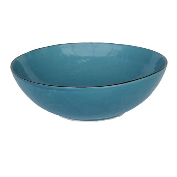 Insalatiera in ceramica TURCHESE - IMPERFETTI