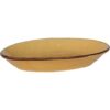 Vassoio da portata in ceramica GIALLO - IMPERFETTI