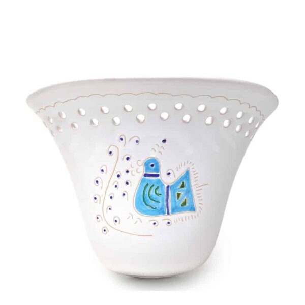 Lampada applique in ceramica PAVONCELLA SARDA