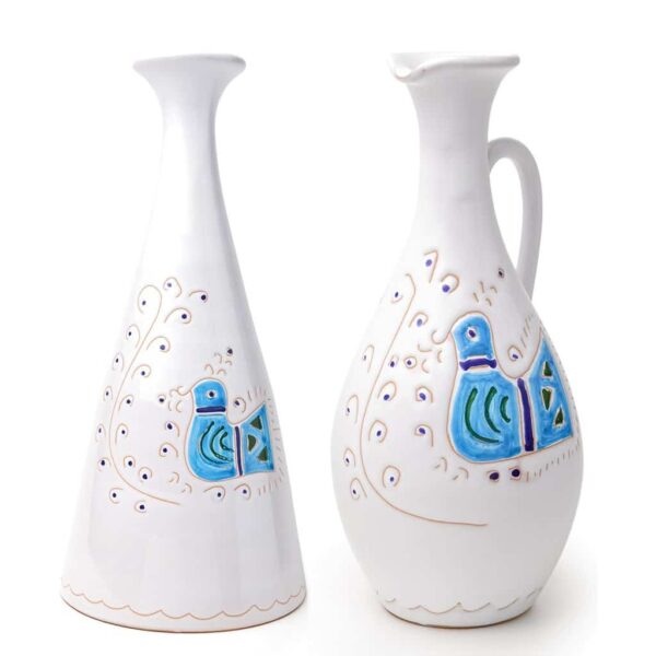 Anfora classica in ceramica PAVONCELLA CLASSICA