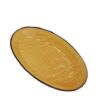 Piatto OVALE in ceramica GIALLO - IMPERFETTI - immagine 3