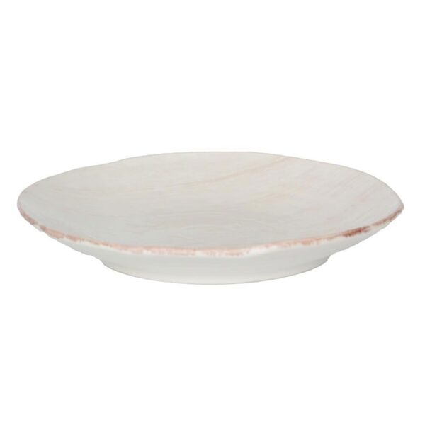 Piatto da PORTATA ceramica BIANCO ANTICO - IMPERFETTI