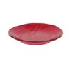 Piatto PIANO ceramica ROSSO - IMPERFETTI - Set 6 Pezzi - immagine 2