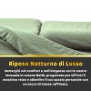 Lenzuolo Matrimoniale Sotto Colore Salvia in Cotone Premium – Morbidezza e Qualità Sogni d’Oro - immagine 3