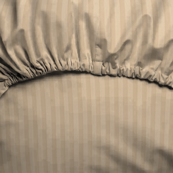 LENZUOLO CON ANGOLI LINEA CANAPA STRIPE