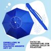 BALI - Ombrellone Antivento e Anti UV - immagine 5