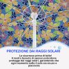 CARAIBI - Ombrellone Policotone da Spiaggia da 220 cm - immagine 6