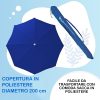 WOOD - Ombrellone Poliestere e Legno - immagine 7