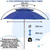 BAHAMAS - Ombrellone Antivento e Anti UV 230 cm - immagine 3