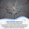 BAHAMAS - Ombrellone Antivento e Anti UV 230 cm - immagine 6