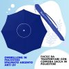 BAHAMAS - Ombrellone Antivento e Anti UV 230 cm - immagine 7