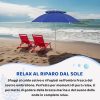 BAHAMAS - Ombrellone Antivento e Anti UV 230 cm - immagine 8