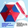 TORNADO - Ombrellone Antivento Anti UV - Poliestere e Alluminio - Diametro 220 cm - immagine 7