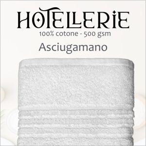 Asciugamano Bagno 100% Cotone 500 gsm – Qualità professionale per ogni giorno - Linea Hotellerie