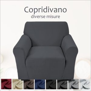 Copridivano – 97% poliestere, 3% spandex - No-Stiro - Bielastici, Antimacchia e Resistenti all’Acqua